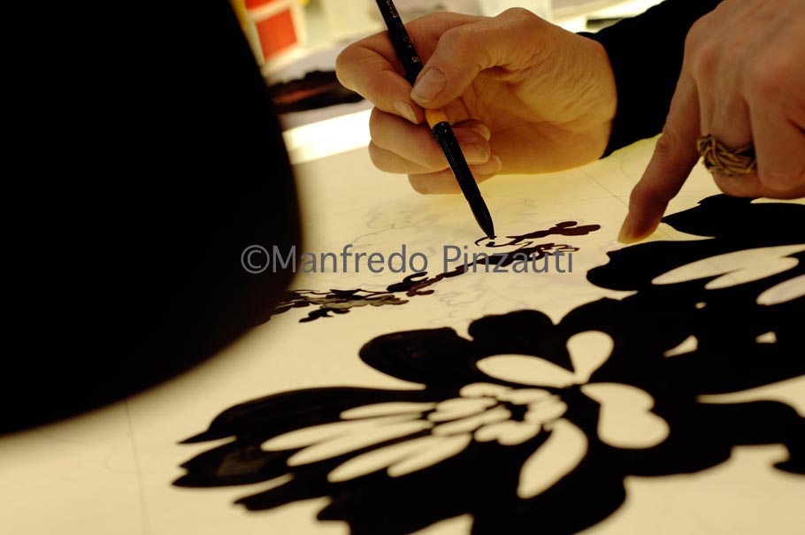 Ratti , textile Industry of printing on cloth.