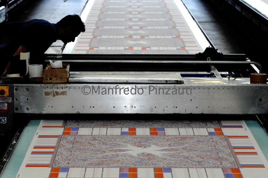 Ratti, textile Industry for printing fabrics