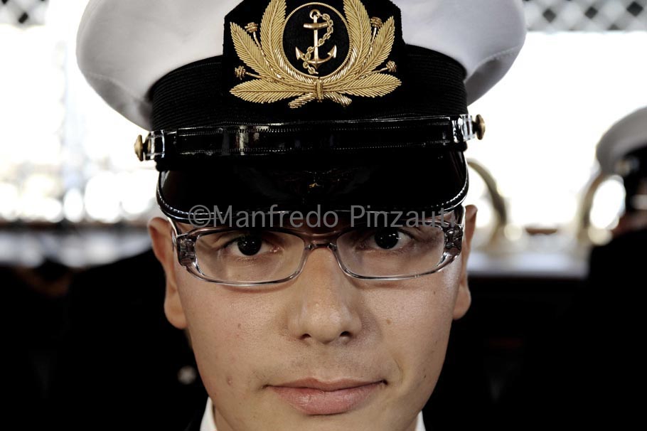 Cadetti Accademia Navale /Nave Scuola Amerigo Vewspucci.A day on board of Italian School-Ship.Life of Cadets.