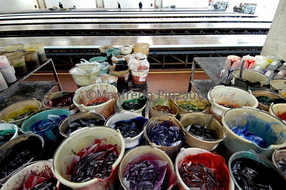 Ratti, textile Industry for printing on cloth.