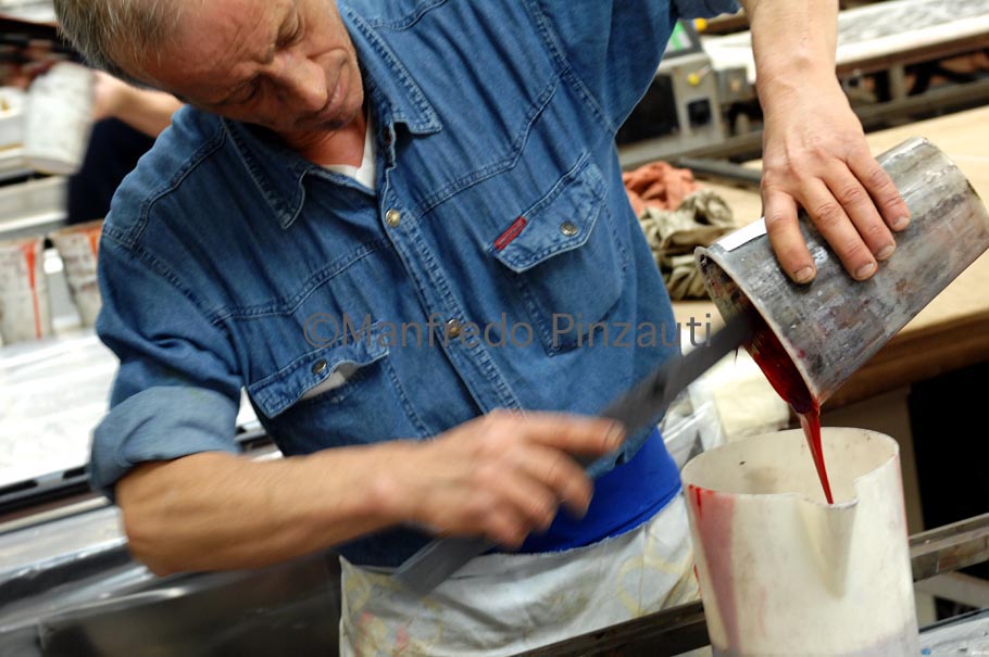 Ratti, textile Industry for printing on cloth.