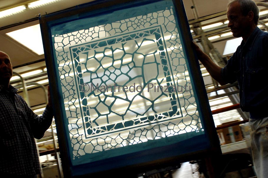 Ratti, textile Industry for printing on cloth.