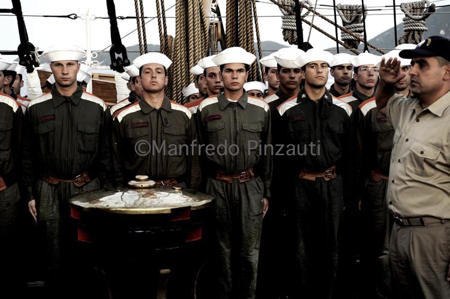 Cadetti Accademia Navale /Nave Scuola Amerigo Vewspucci.A day on board of Italian School-Ship.Life of Cadets.