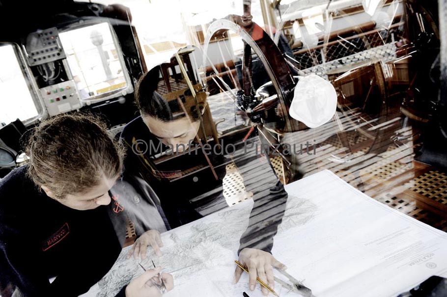 Cadetti Accademia Navale /Nave Scuola Amerigo Vewspucci.A day on board of Italian School-Ship.Life of Cadets.