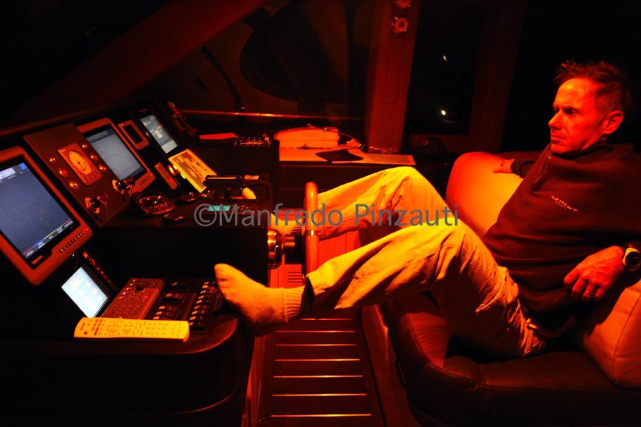15 Magellano 74 Diary of Board. Navigation night
