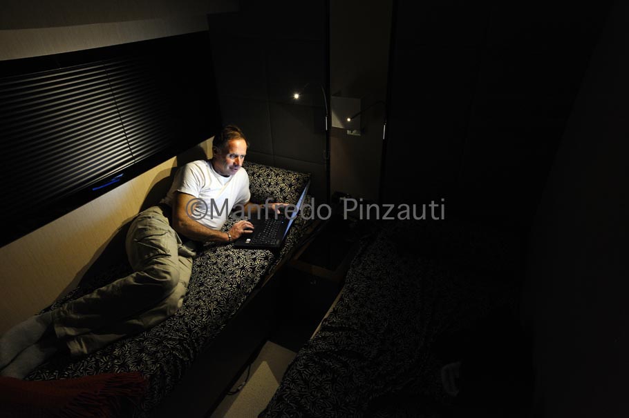 35 Magellano 74 Diary of board. Marco in his room