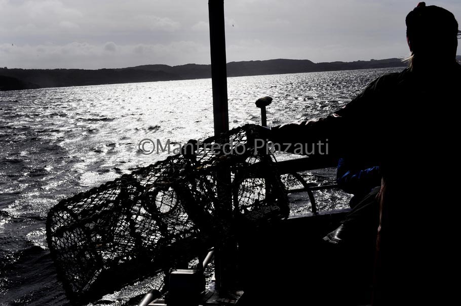 Lobster fishing.Village of Fiskebackskil.